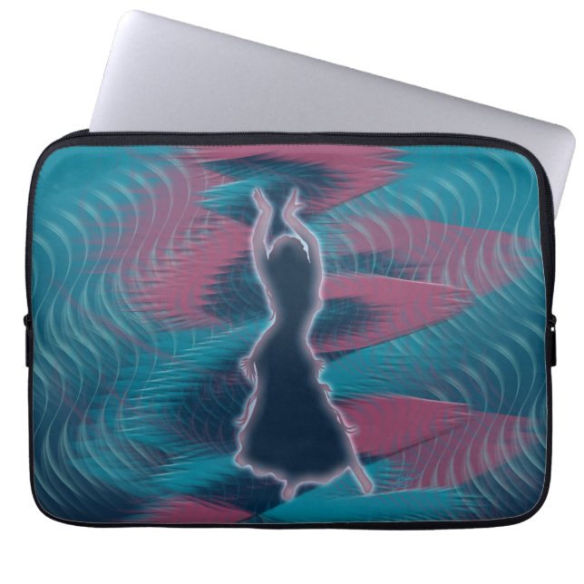 Tänzer *Porcha* Laptopschutzhülle (Vorderseite)