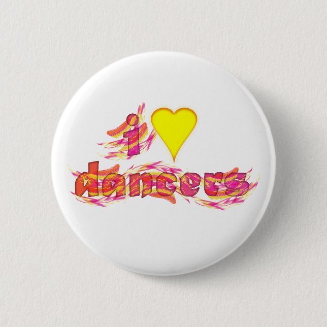 Tänzer *Rayjii* Button (Vorderseite)