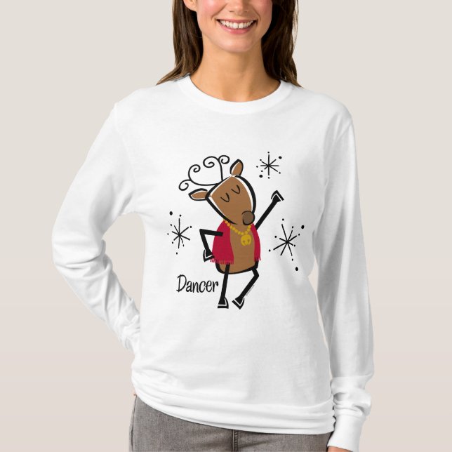 Tänzer-Ren-Shirt T-Shirt (Vorderseite)