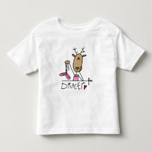 Tänzer-Ren-T-Shirts und Geschenke Kleinkind T-shirt