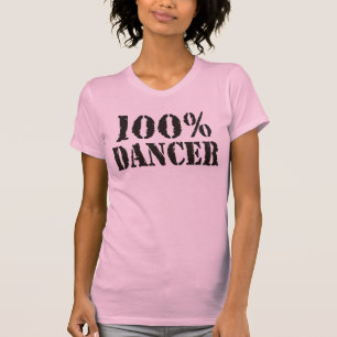 Tänzer-Spaghetti-Bügel 100% T-Shirt