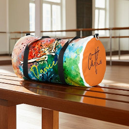 Tänzer Spritzer personalisiert Duffle Bag