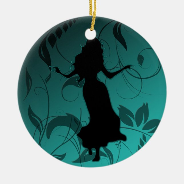 Tänzer *Tonia* Keramik Ornament (Vorne)