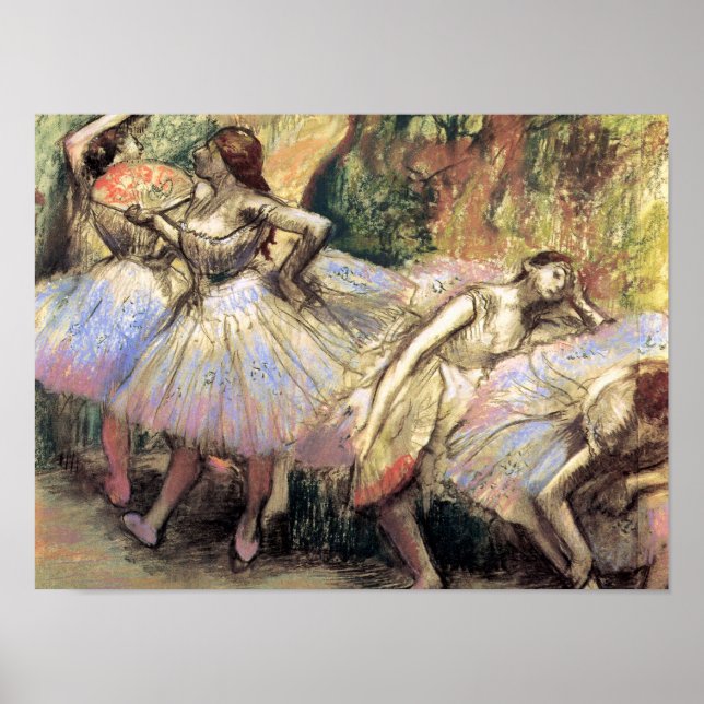 Tänzer von Degas Poster (Vorne)