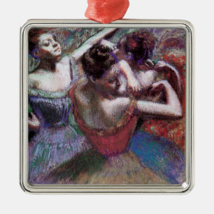 Tänzer von Degas Silbernes Ornament