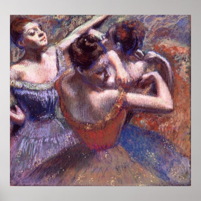 Tänzer von Edgar Degas Poster (Vorne)