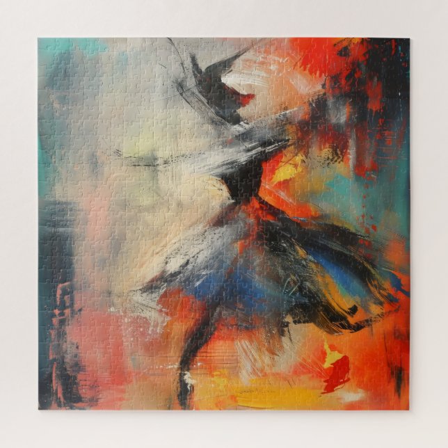 Tänzerin Abstrakte Kunst (Vertikal)