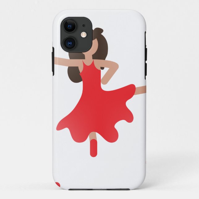 Tänzerin Emoji Case-Mate iPhone Hülle (Rückseite)