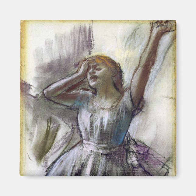 Tänzerin, sich streckend von Degas Magnet (Vorne)