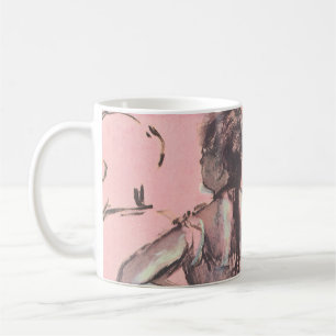 Tänzerin von hinten, Hände auf den Hüften von Edga Kaffeetasse