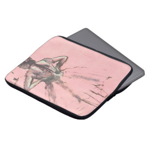 Tänzerin von hinten, Hände auf den Hüften von Edga Laptopschutzhülle