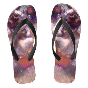 Tänzerinnen 1899 Edgar Degas Flip Flops