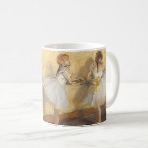 Tänzerinnen an der Barre von Edgar Degas, Vintage Kaffeetasse