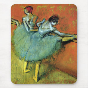 Tänzerinnen an der Barre von Edgar Degas, Vintage Mousepad
