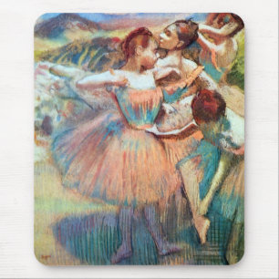 Tänzerinnen in einer Landschaft von Edgar Degas Mousepad