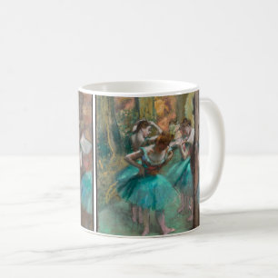 Tänzerinnen Rosa und Grün von Edgar Degas Kaffeetasse