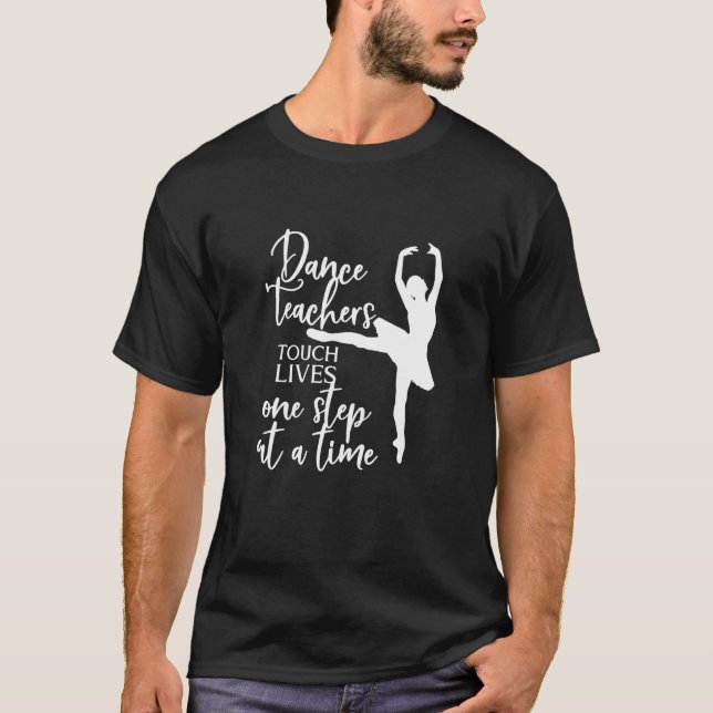 TänzerlehrerInnen Touch lebt Schritt für Schritt T-Shirt (Vorderseite)