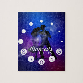 Tänzeruhr mit Zahlen für Tänzer