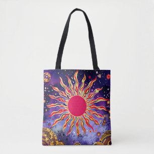 "Tanzfeuer des Kosmos" Die Sonne Tasche
