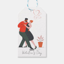 Tanzfigur Valentinstag Geschenkanhänger