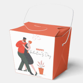 Tanzfigur Valentinstag Geschenkschachtel