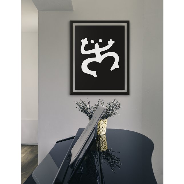 Tanzfrosch der alten Zeiten Poster (Von Creator hochgeladen)