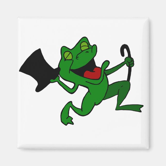 Tanzfrosch Magnet (Vorne)