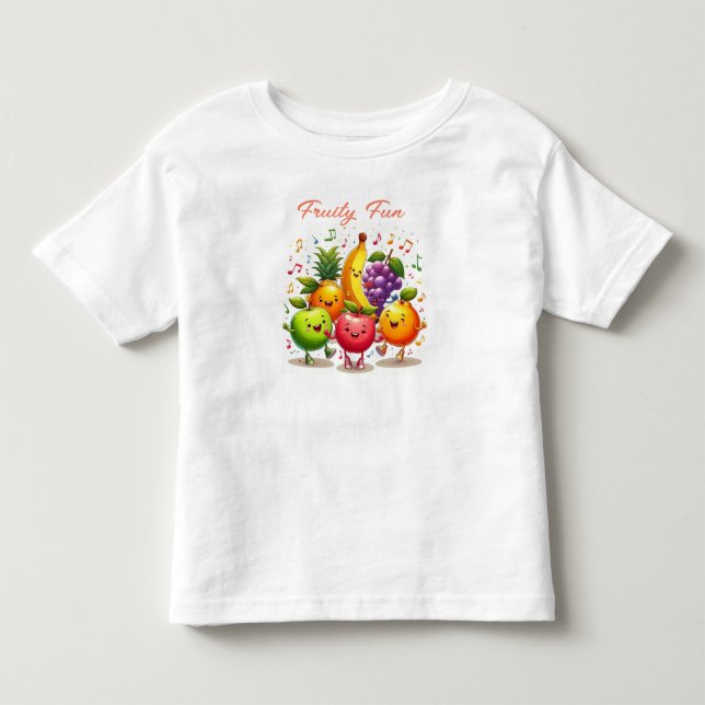 Tanzfrucht Clipart T - Shirt (Vorderseite)