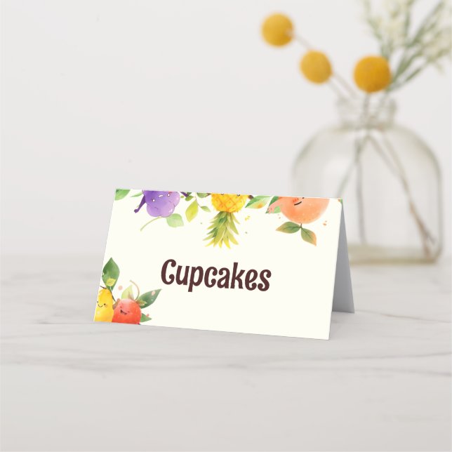 Tanzfrucht Geburtstagsparty Food Zent Card Treuekarte (Vorderseite)