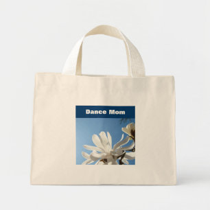 Tanzgeschenke aus der Mama Blue Sky White Magnolia Mini Stoffbeutel