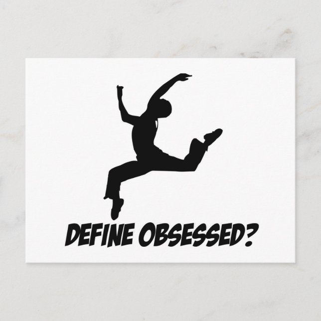 Tanzgestaltung Postkarte (Vorderseite)