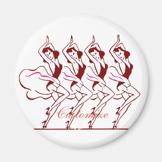TanzGirls Thunder_Cove Magnet (Vorne)