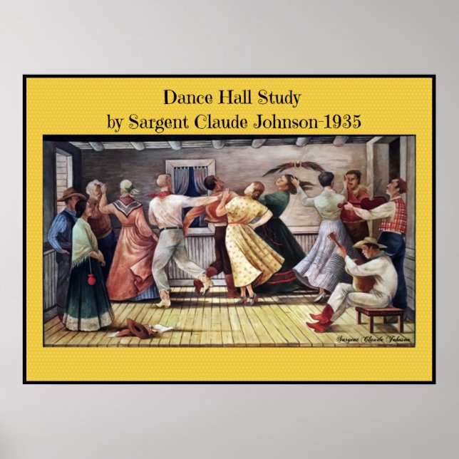 Tanzhallenstudie Poster (Vorne)