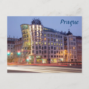 Tanzhaus Prague Souvenir Foto Postkarte
