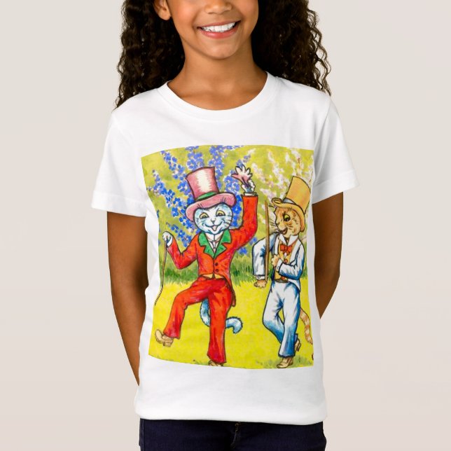 Tanzkatzen T-Shirt (Vorderseite)