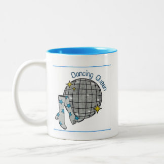 Tanzkönigin-Tasse Zweifarbige Tasse
