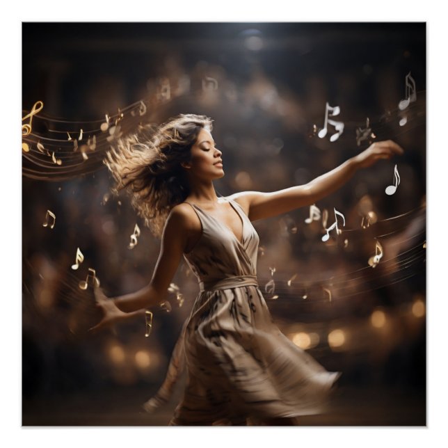 Tanzkurse Poster (Vorderseite)