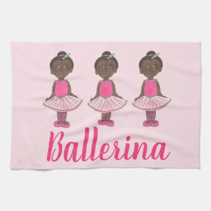 Tanzlehrer Geschenk Rosa Ballett Tutu Ballerina Geschirrtuch