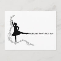 Tanzlehrer - Schwarze Silhouette