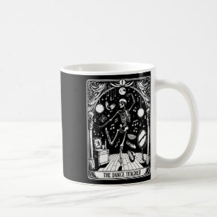 Tanzlehrer Tarot Karte Skelett Ballett T Kaffeetasse