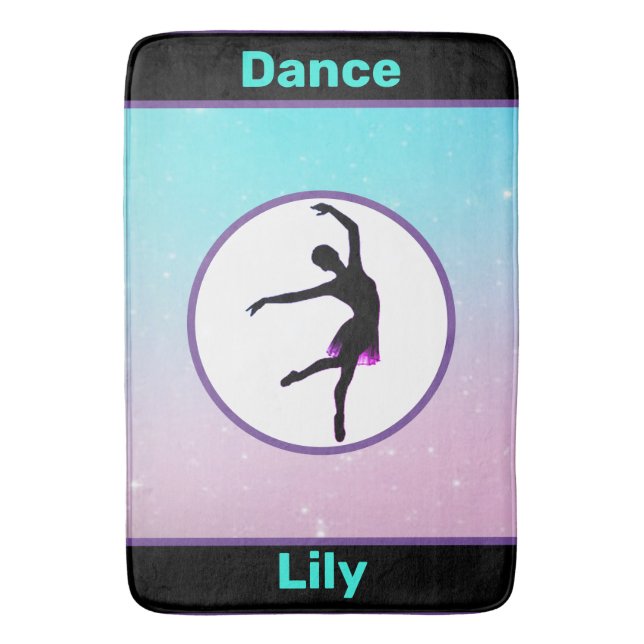 Tanzmädchen Badematte (Vorderseite Vertikal)