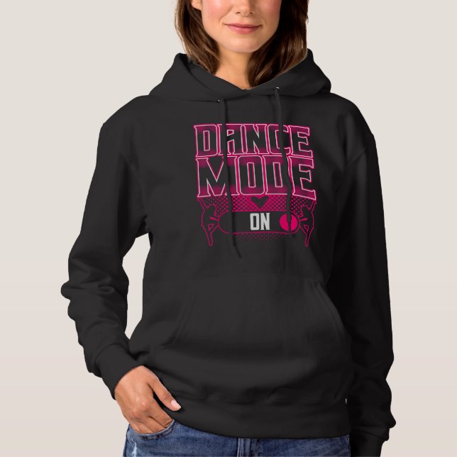 Tanzmodus-On-TanzQuotes-Redewendungen Hoodie (Vorderseite)