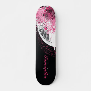 Tanzmusik-Disco-Ball-Klavier-Baut.-Skateboard Skateboard
