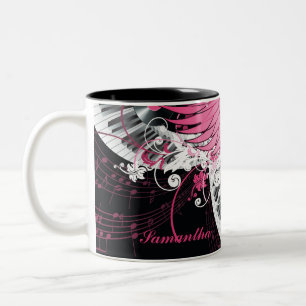 Tanzmusik Disco-Kugel Glas Kaffeetasse