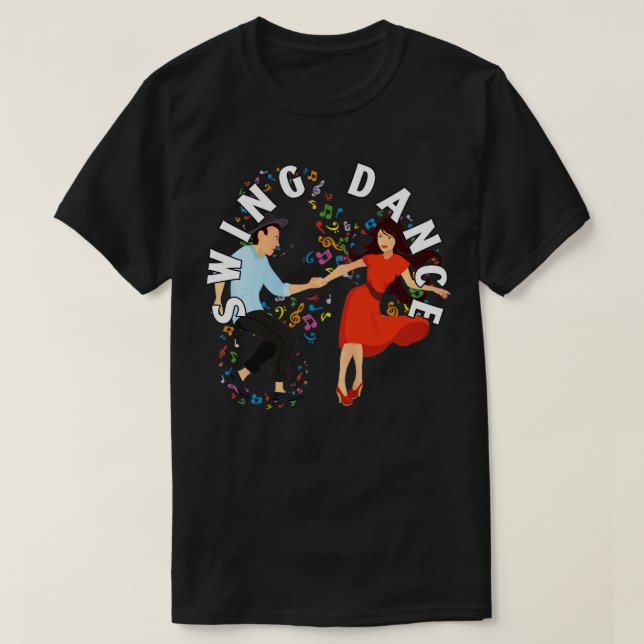 Tanzmusik T-Shirt (Design vorne)