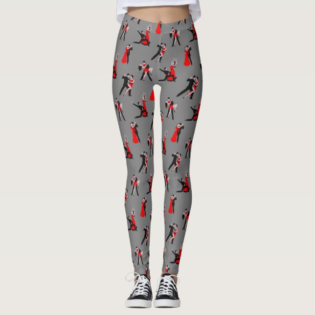 Tanzpaare Leggings (Vorderseite)