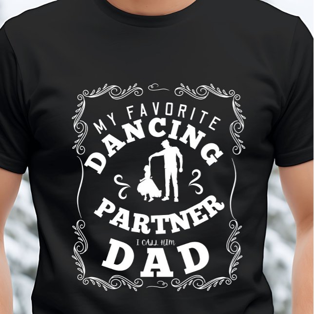 Tanzpartner Vater Vater T-Shirt (Von Creator hochgeladen)