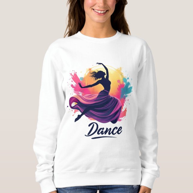 Tanzparty Tanzliebhaber Sweatshirt (Vorderseite)