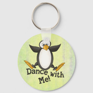 Tanzpinguin Schlüsselanhänger