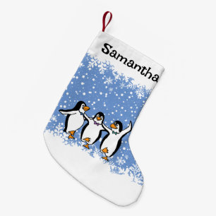 Tanzpinguine Design Kleiner Weihnachtsstrumpf